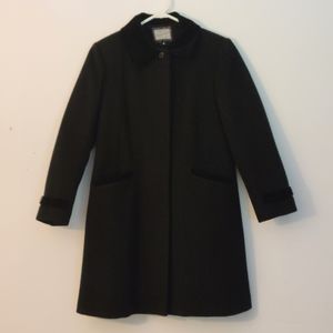 Rothschild Wool Black Pea Coat